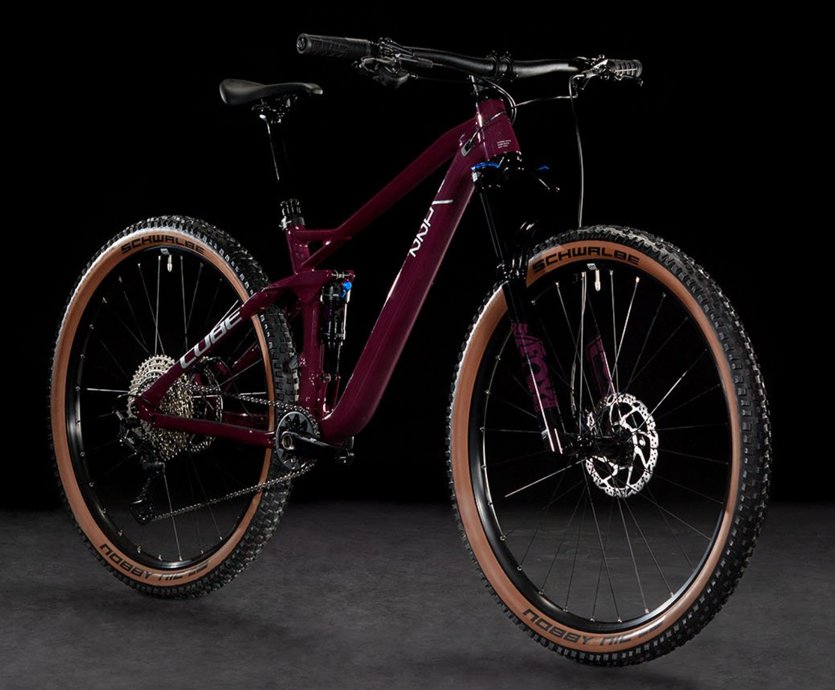 CUBE Stereo 122 Race wine & grey 2026