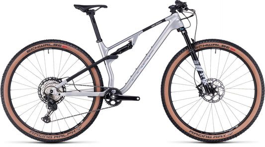CUBE AMS 099 C:68X Race silver & black 2024